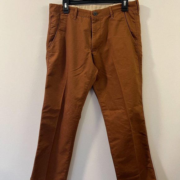 Men's Rust-Colored Pants - Picture 1 of 4